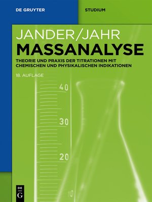 cover image of Maßanalyse